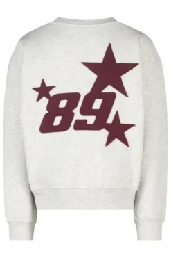 America Today Truien & Vesten|New In^sweater Stazie Jr Oversized sweater met front en back patch