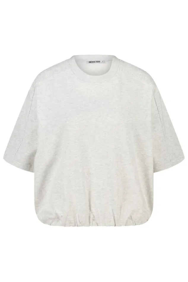 America Today T-Shirts & Tops|Truien & Vesten^weater teffie crewneck weater et korte ouwen