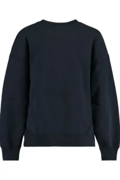 America Today Truien & Vesten|Sweaters & Hoodies^Sweater Sue Jr Loose fit sweater met 'New York' tekstopdruk