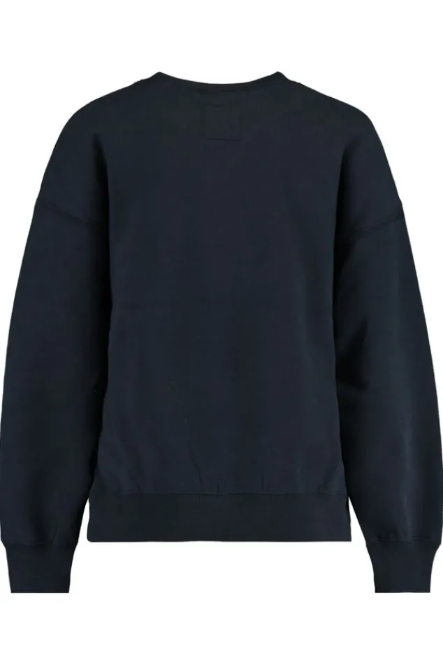 America Today Truien & Vesten|Sweaters & Hoodies^Sweater Sue Jr Loose fit sweater met 'New York' tekstopdruk