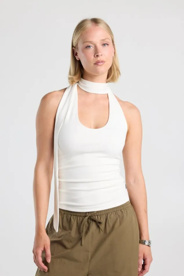 America Today New In|T-Shirts & Tops^Top Genevieve veezijdige top et haterode en eatiche zijkanten