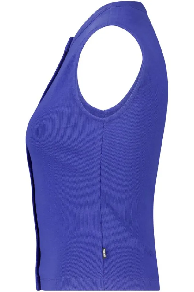 America Today New In|T-Shirts & Tops^Top Gwenn ouwoze top et ribtof en knoopuiting