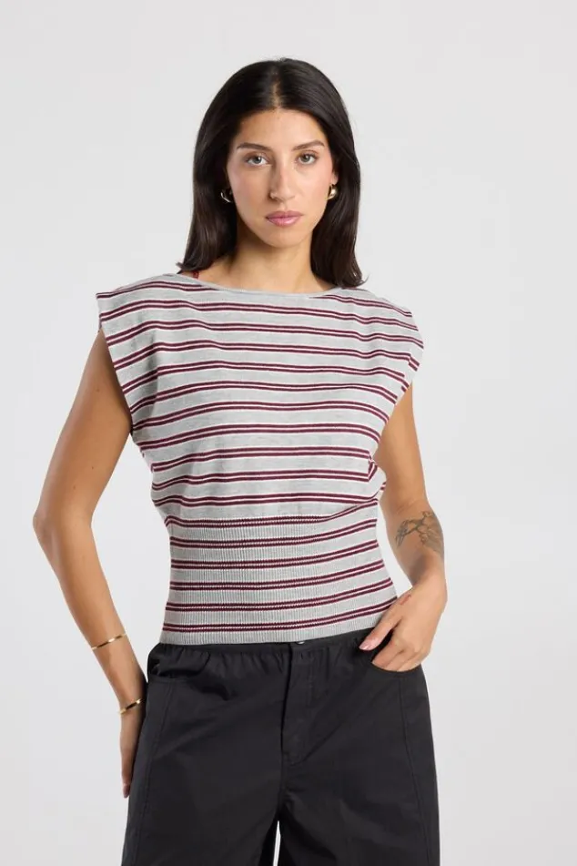 America Today New In|T-Shirts & Tops^Top Kait ouwoze gebreide top