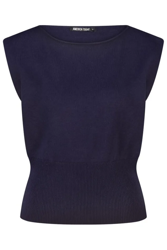 America Today New In|T-Shirts & Tops^Top Kait ouwoze gebreide top