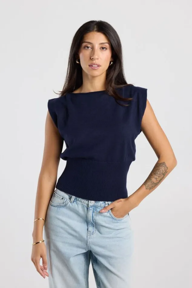 America Today New In|T-Shirts & Tops^Top Kait ouwoze gebreide top