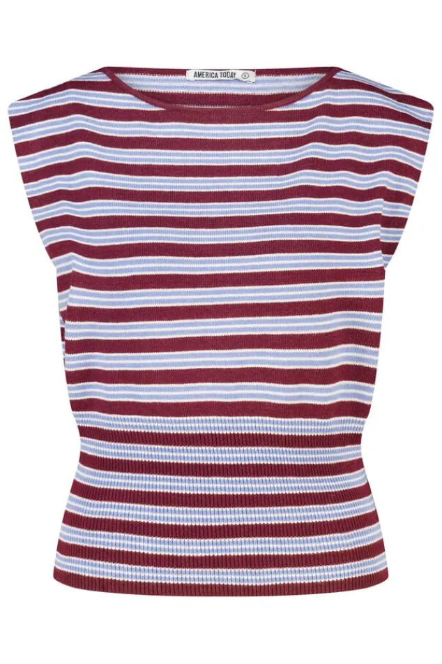 America Today New In|T-Shirts & Tops^Top Kait ouwoze gebreide top