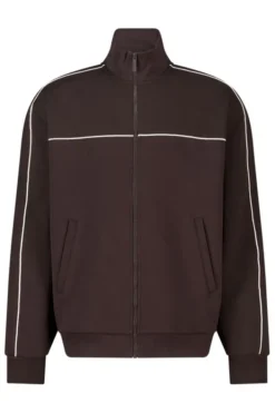 America Today Truien & Vesten|New In^Track jacket Bobby reaxed fit track jacket et piping detai