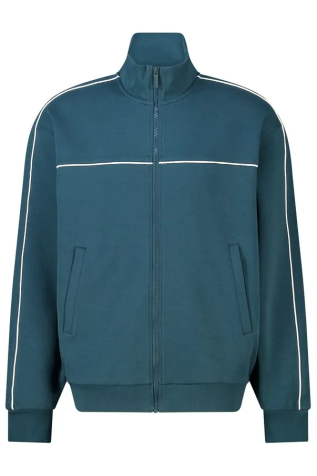 America Today Truien & Vesten|New In^Track jacket Bobby reaxed fit track jacket et piping detai