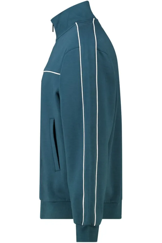 America Today Truien & Vesten|New In^Track jacket Bobby reaxed fit track jacket et piping detai