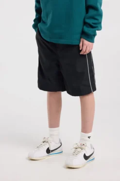 America Today Shorts^Track short Nessie Jr elastische taille met ritszak achter