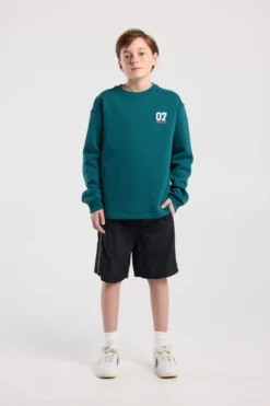 America Today Shorts^Track short Nessie Jr elastische taille met ritszak achter