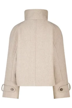 America Today Jassen & Regenjassen|New In^Trenchcoat Jany jr korte trenchcoat met opstaande kraag