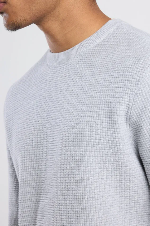 America Today Truien & Vesten|Knitwear^Trui Kain Reguar fit trui et ronde haijn