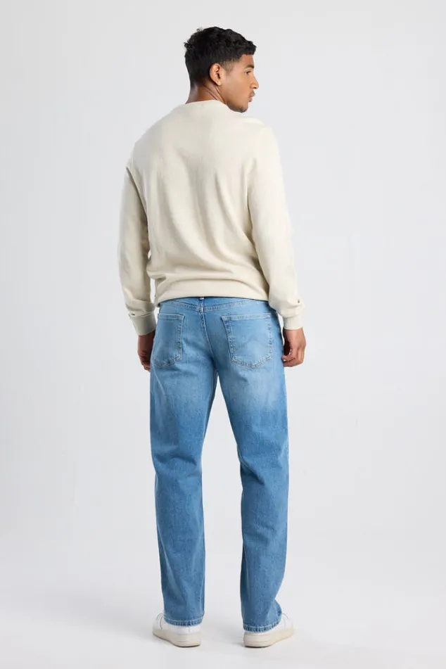 America Today Truien & Vesten|Knitwear^Trui Keith Heren puover in reguar fit et ronde haijn