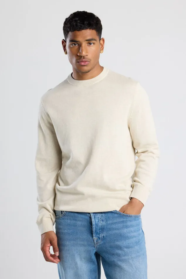 America Today Truien & Vesten|Knitwear^Trui Keith Heren puover in reguar fit et ronde haijn