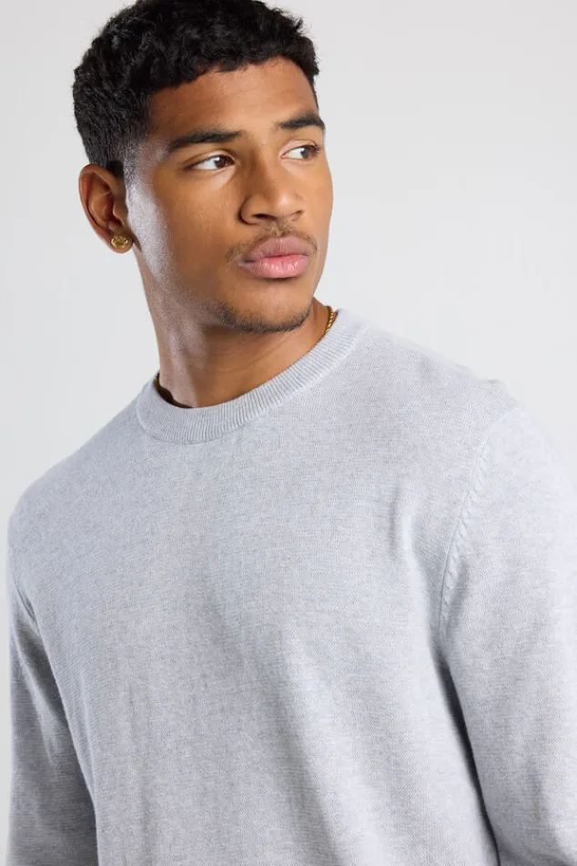 America Today Truien & Vesten|Knitwear^Trui Keith Heren puover in reguar fit et ronde haijn