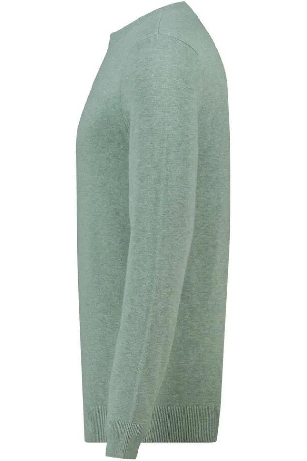 America Today Truien & Vesten|Knitwear^Trui Keith Heren puover in reguar fit et ronde haijn