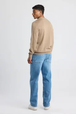 America Today Truien & Vesten|Knitwear^Trui Keith Heren puover in reguar fit et ronde haijn
