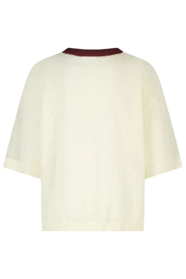 America Today Truien & Vesten|New In^Trui Kimmie Jr gebreid model met korte mouwen