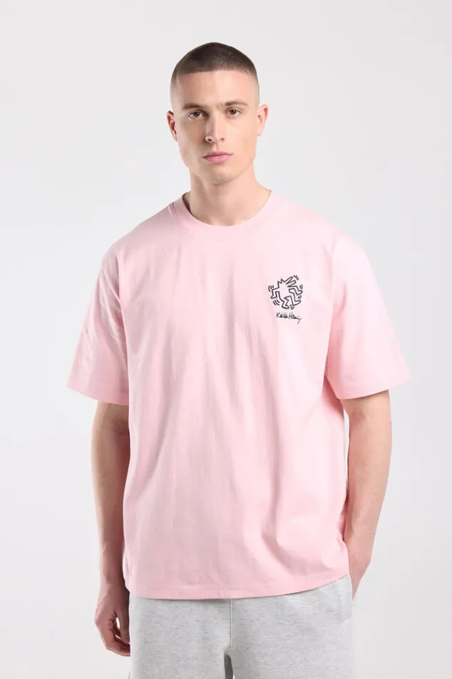 America Today T-Shirts & Polo’S^T-hirt Echo reaxed fit t-hirt et keith haring print