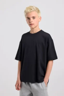 America Today T-Shirts & Tops^T-shirt Eddie Jr boxy fit t-shirt met strepen