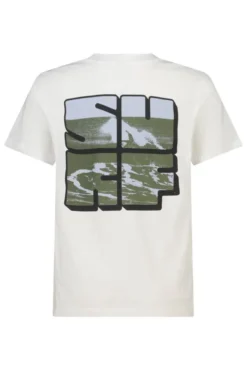 America Today T-Shirts & Tops^T-shirt Edson Jr regular fit met print voor en achter