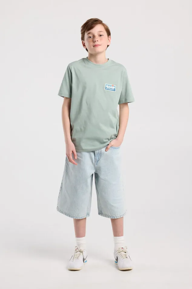 America Today T-Shirts & Tops^T-shirt Edson Jr regular fit met print voor en achter