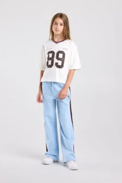 America Today T-Shirts & Tops|New In^T-shirt Elba Jr oversized boxy t-shirt met front prints