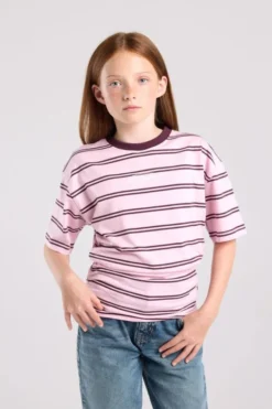 America Today T-Shirts & Tops|New In^T-shirt Eleni Jr gestreept slim fit t-shirt