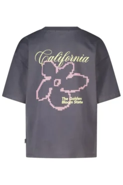 America Today T-Shirts & Tops|New In^T-shirt Elira Jr loose fit T-shirt met borst- en rugprint
