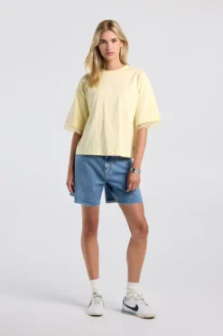 America Today Bestsellers|T-Shirts & Tops^T-hirt Ea t-hirt et boxy fit en kanten detai