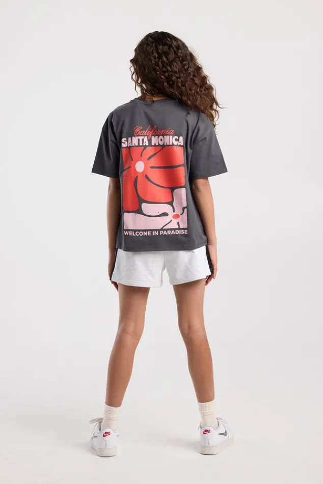 America Today T-Shirts & Tops^T-shirt Ellinor Jr loose fit t-shirt van biologisch katoen met print