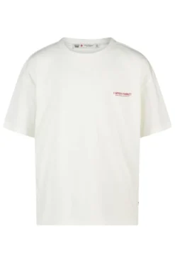 America Today T-Shirts & Tops^T-shirt Ellinor Jr loose fit t-shirt van biologisch katoen met print