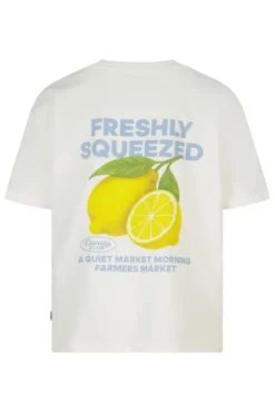 America Today T-Shirts & Tops^T-shirt Ellinor Jr loose fit t-shirt van biologisch katoen met print