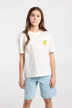 America Today T-Shirts & Tops^T-shirt Ellinor Jr loose fit t-shirt van biologisch katoen met print