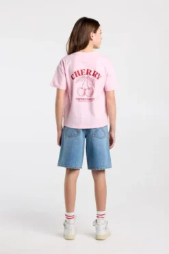 America Today T-Shirts & Tops^T-shirt Ellinor Jr loose fit t-shirt van biologisch katoen met print