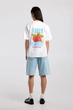 America Today T-Shirts & Tops^T-hirt Einor ooe fit t-hirt et print op bort en rug