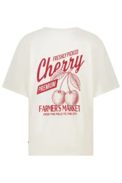 America Today T-Shirts & Tops^T-hirt Einor ooe fit t-hirt et print op bort en rug