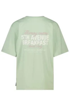 America Today T-Shirts & Tops^T-hirt Einor ooe fit t-hirt et print op bort en rug
