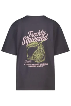 America Today T-Shirts & Tops^T-hirt Einor ooe fit t-hirt et print op bort en rug