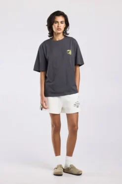 America Today T-Shirts & Tops^T-hirt Einor ooe fit t-hirt et print op bort en rug