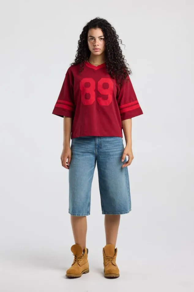 America Today New In|T-Shirts & Tops^T-hirt Eonna overized T-hirt et V-ha