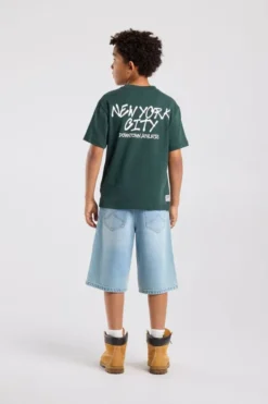 America Today New In|T-Shirts & Tops^T-shirt Elvin Jr relaxed fit t-shirt met artwork