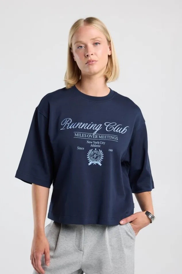 America Today New In|T-Shirts & Tops^T-hirt Enid overized T-hirt et print