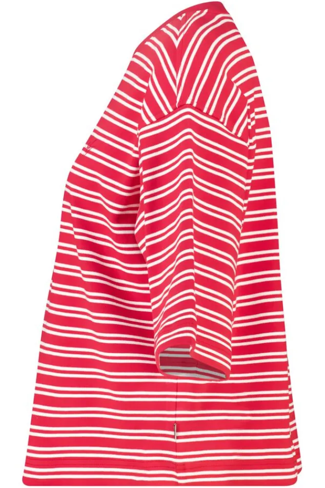 America Today New In|T-Shirts & Tops^T-hirt Enid overized t-hirt et trepen patroon