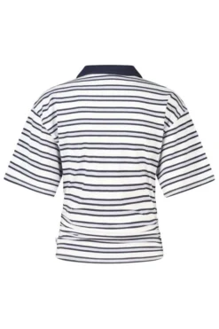 America Today New In|T-Shirts & Tops^T-hirt Enia i fit T-hirt et pookraag en treepdein