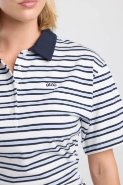 America Today New In|T-Shirts & Tops^T-hirt Enia i fit T-hirt et pookraag en treepdein