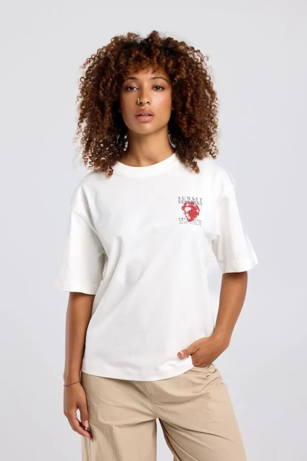 America Today T-Shirts & Tops^T-hirt Enna overized t-hirt et print op de achterkant