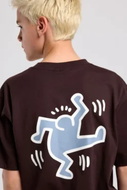 America Today T-Shirts & Tops^T-shirt Enock Jr regular fit t-shirt met Keith Haring front en backprint