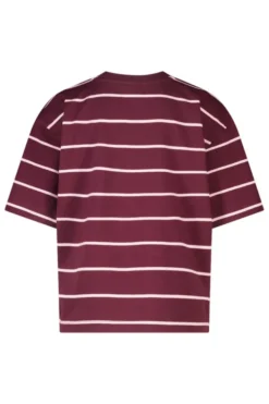 America Today T-Shirts & Tops|New In^T-Shirt Ephie Jr oversized gestreept boxy t-shirt met chest prints